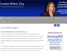Tablet Screenshot of laurenbokor.com